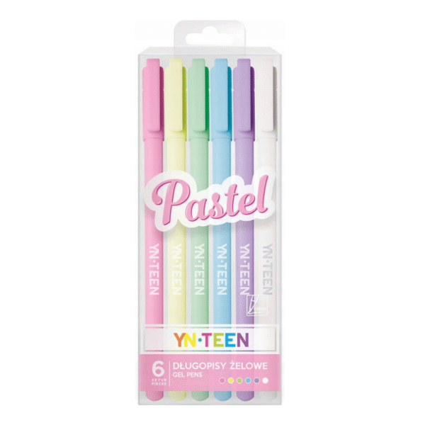 Długopisy żelowe Pastel