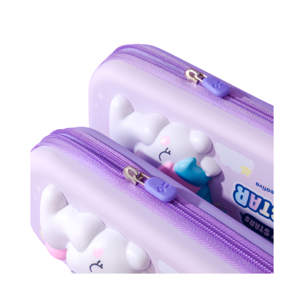 Piórnik jednokomorowy 3D Jednorożec SQUISHY Pulio - obrazek 5